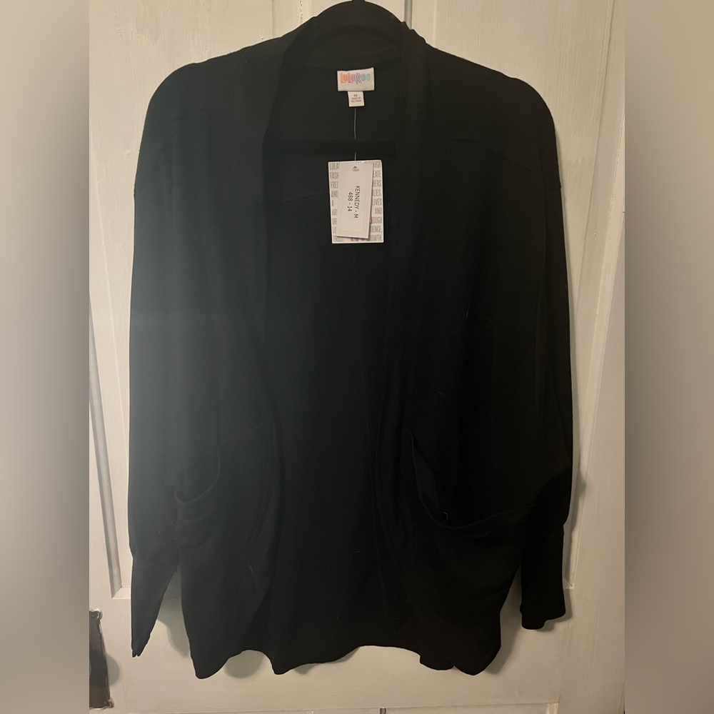 Women’s Lularoe Black Kennedy Cardigan